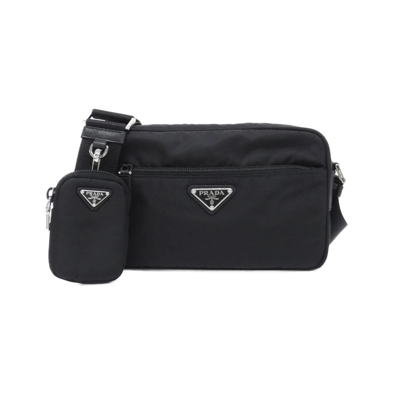 PRADA 1BC167 Shoulder Black