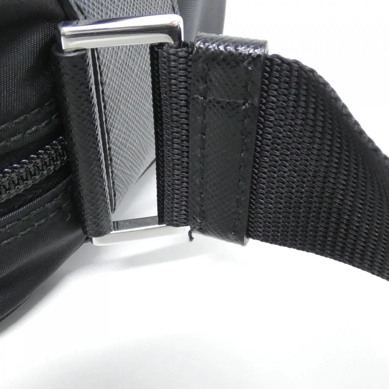 PRADA 1BC167 Shoulder 黑色 中古品A - 縮圖 5