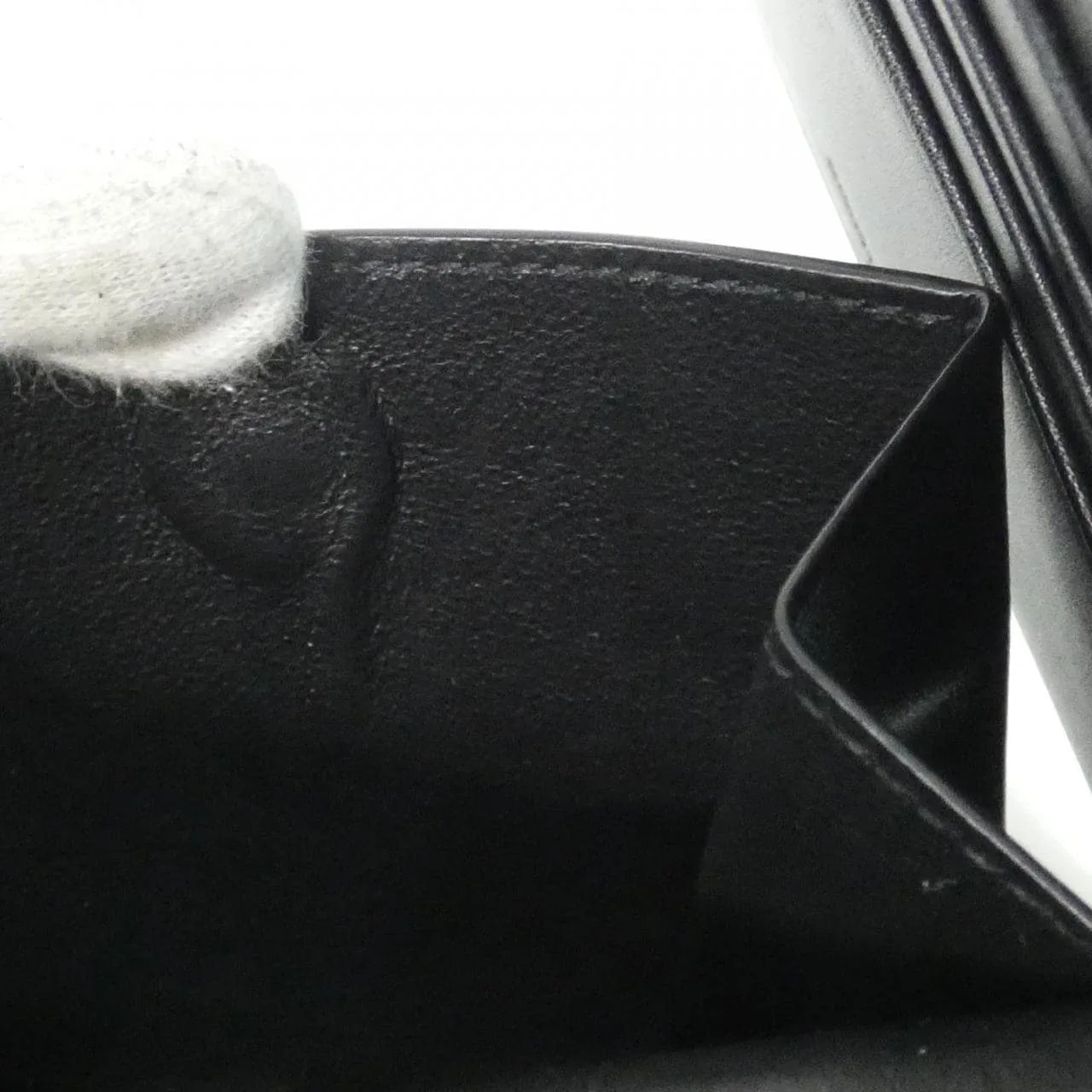 SAINT LAURENT 396303 0U90N Wallet 黑色 中古品A - 縮圖 10
