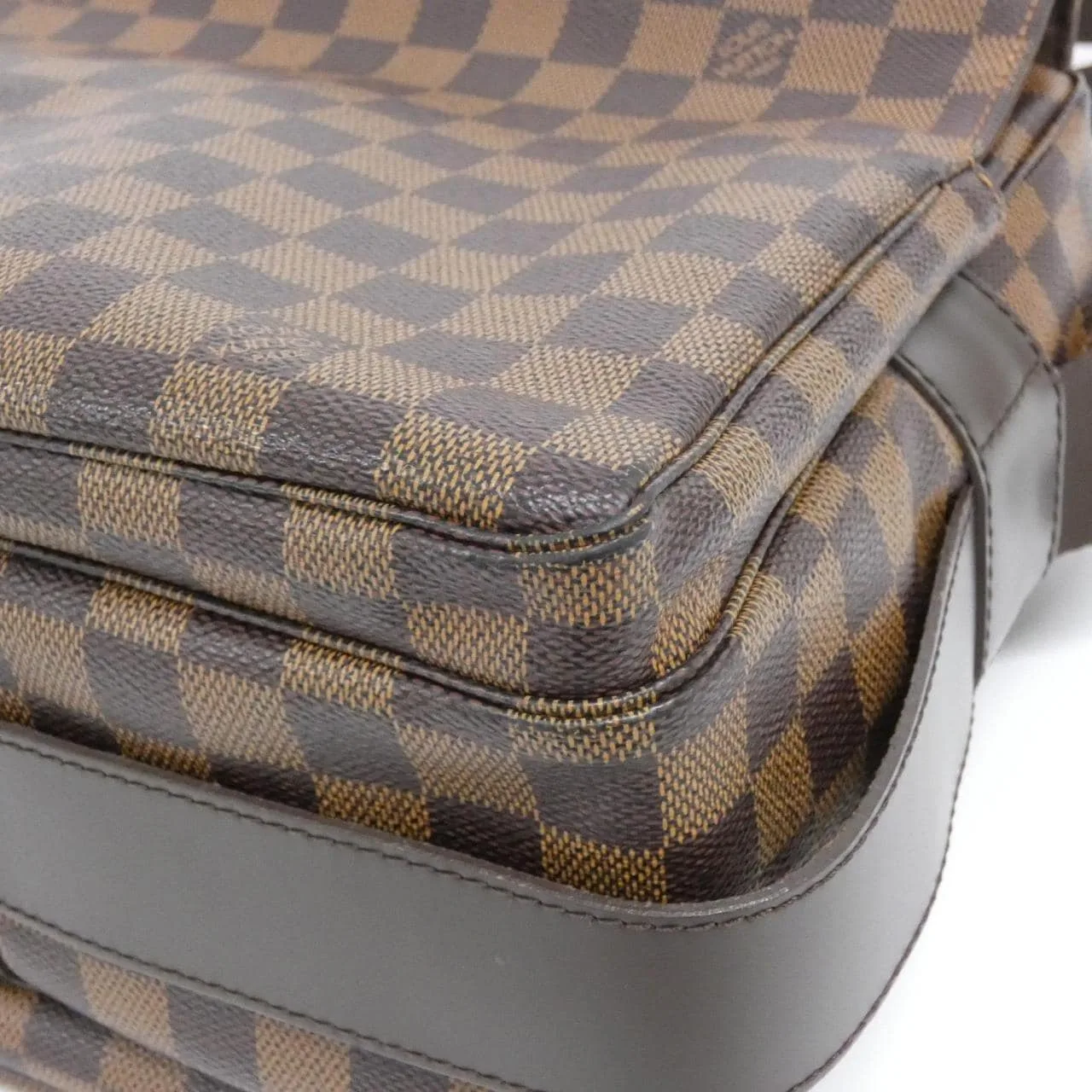 LOUIS VUITTON N45255 Shoulder Damier 黑色 Damier 中古品A - 縮圖 3