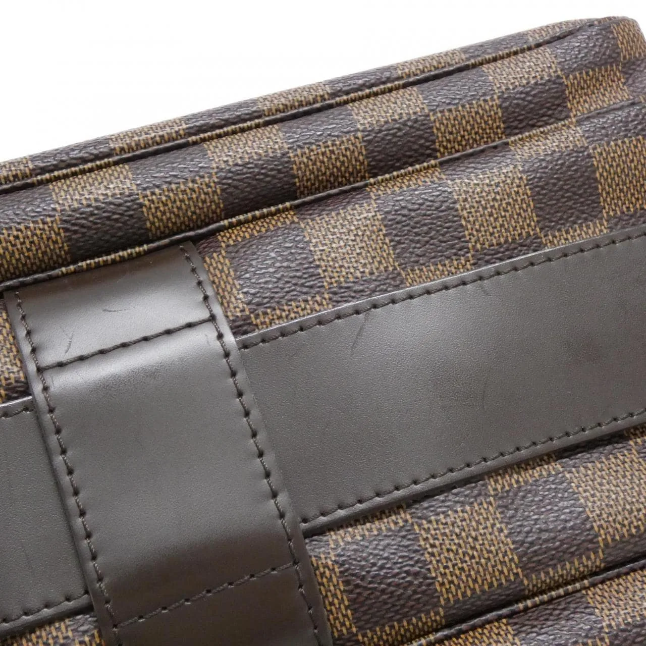 LOUIS VUITTON N45255 Shoulder Damier 黑色 Damier 中古品A - 縮圖 4