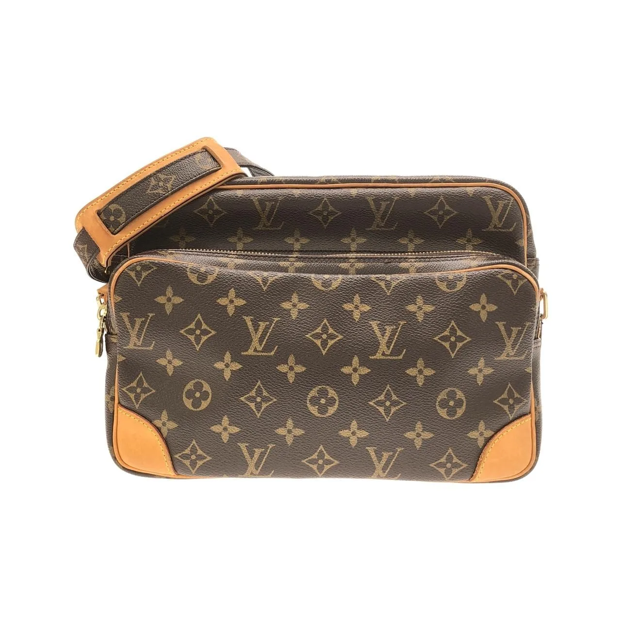 LOUIS VUITTON Nile M45244 Shoulder Monogram Black