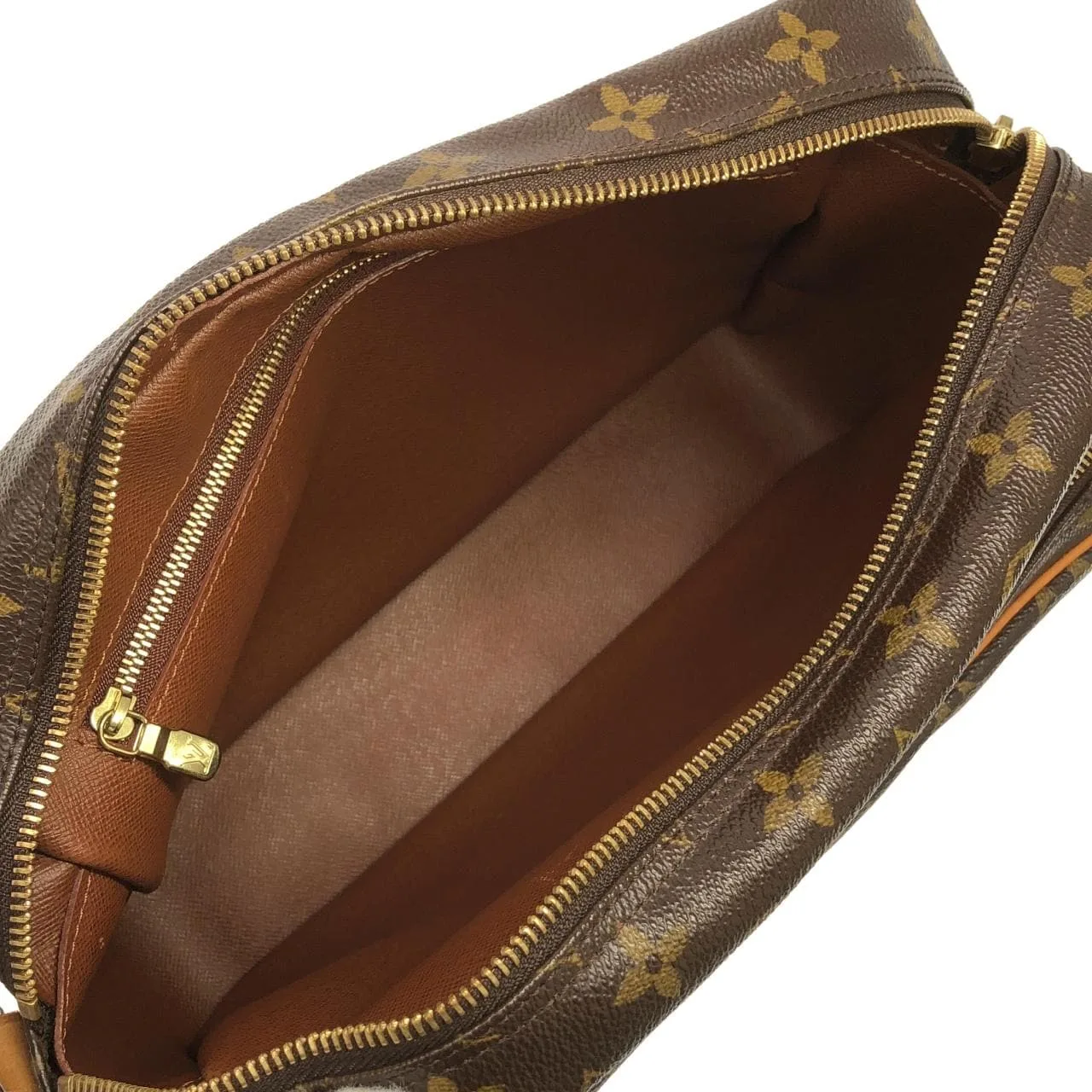 LOUIS VUITTON Nile M45244 Shoulder Monogram 黑色 Monogram 中古品B - 縮圖 9