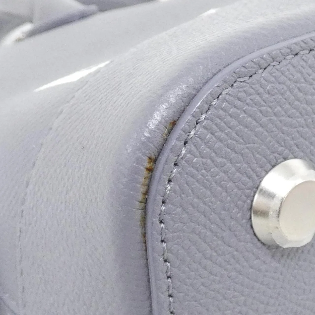 BALENCIAGA 518873 0OTA3 Handbag Leather 黑色 皮革 中古品A - 縮圖 3