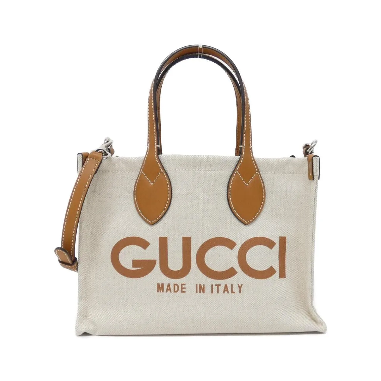 GUCCI 772144 FACUL Handbag Canvas Black