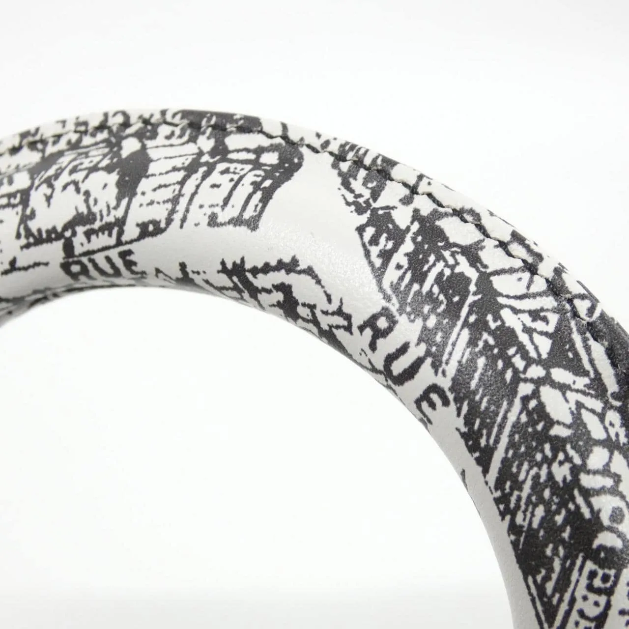 DIOR Handbag Leather 黑色 皮革 中古品A - 縮圖 7