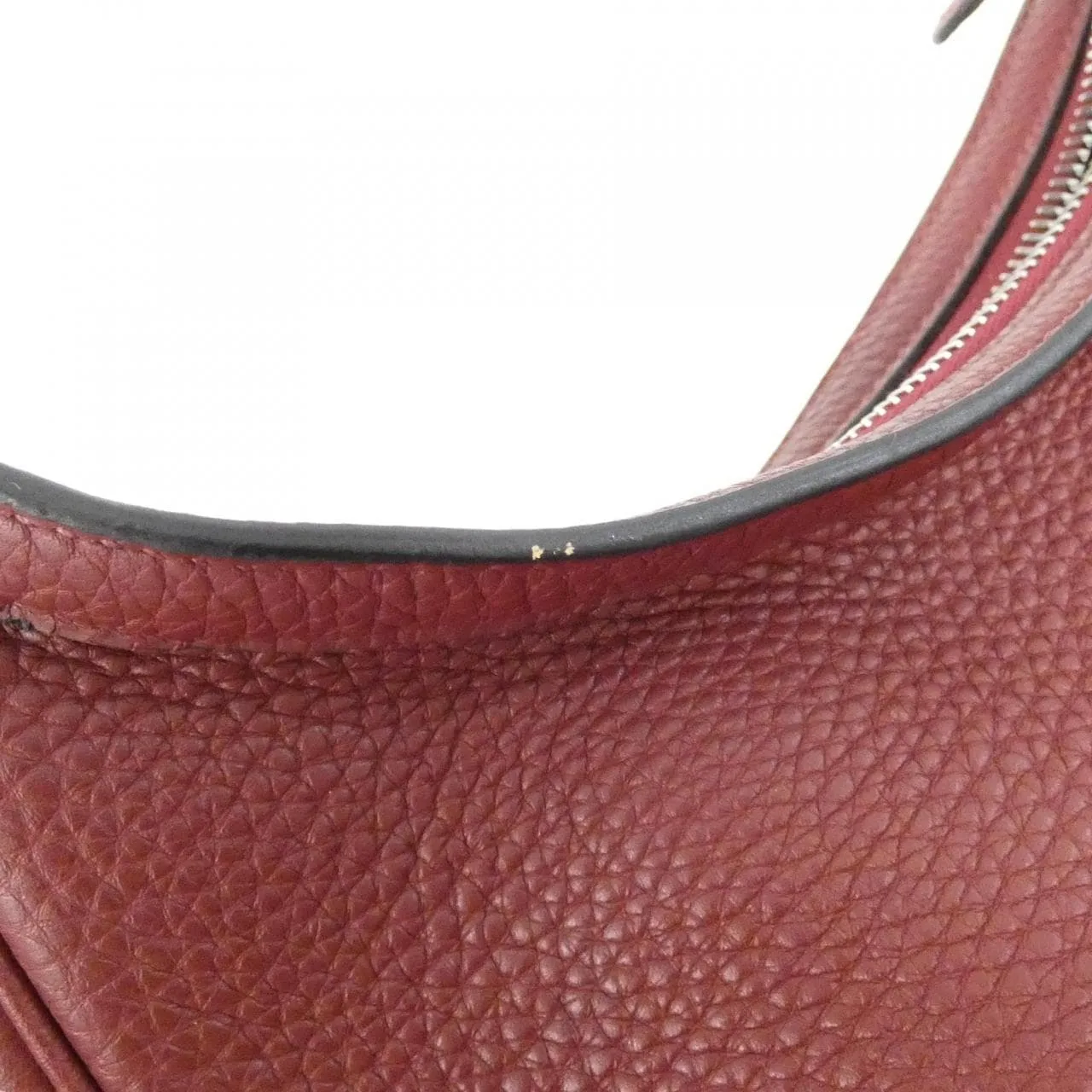 HERMES 037624CK Handbag Togo Rouge Togo Leather Rank A - Thumbnail 4