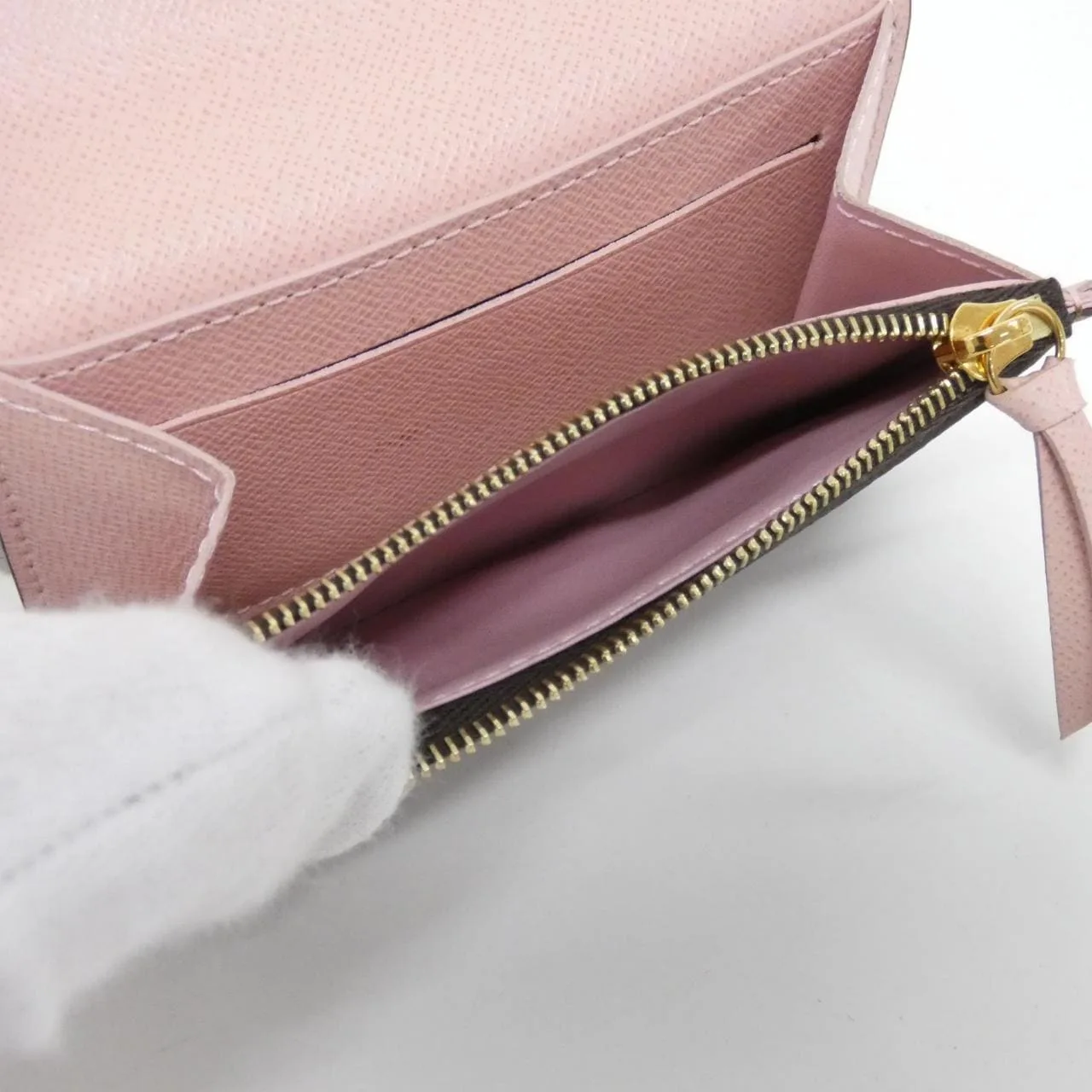 LOUIS VUITTON N64423 Coin Case Damier Ebene Damier Rank A - Thumbnail 4