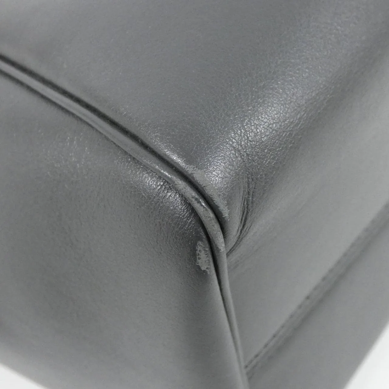 CELINE Cabas 111013DU3 Handbag 黑色 中古品A - 縮圖 3