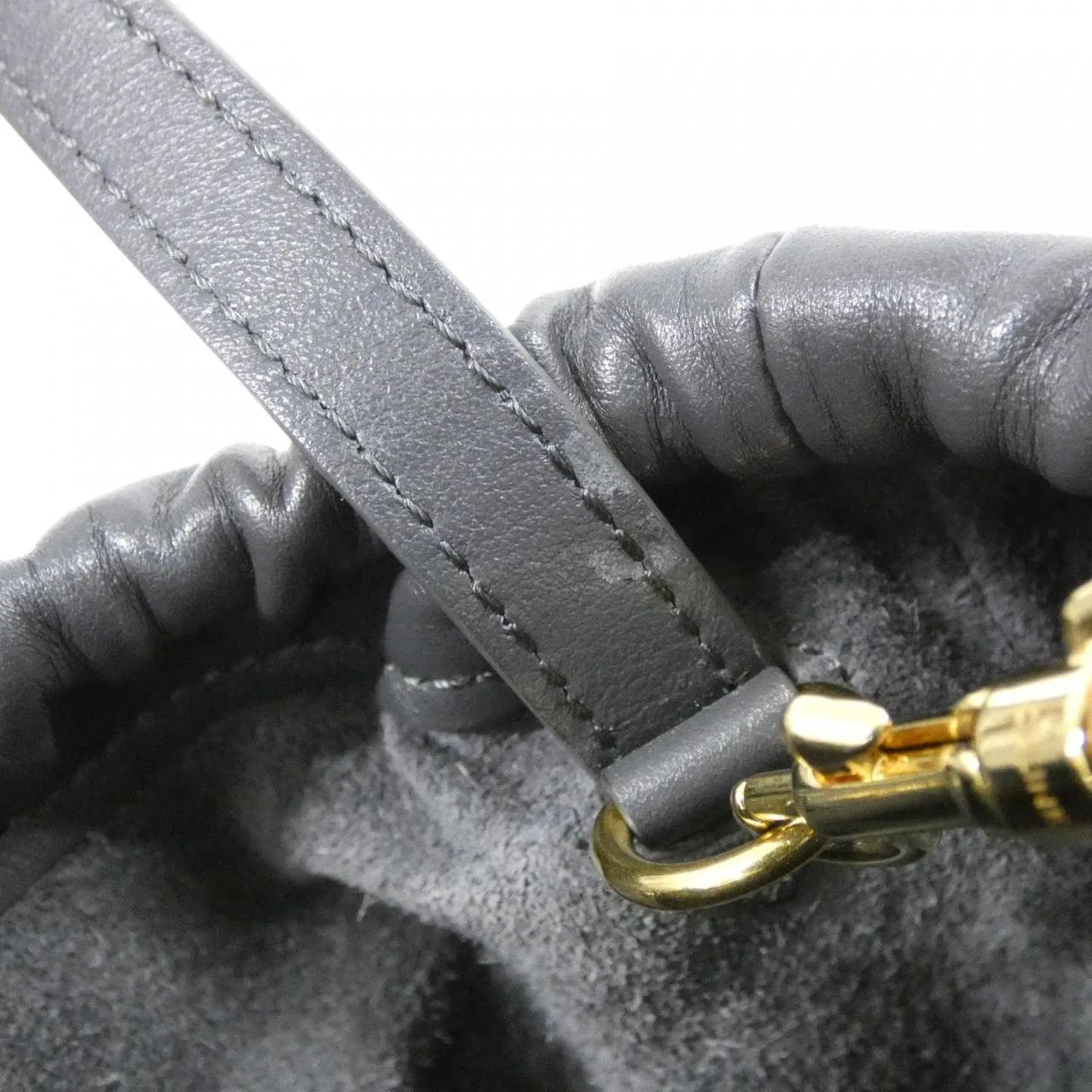 CELINE Cabas 111013DU3 Handbag 黑色 中古品A - 縮圖 6