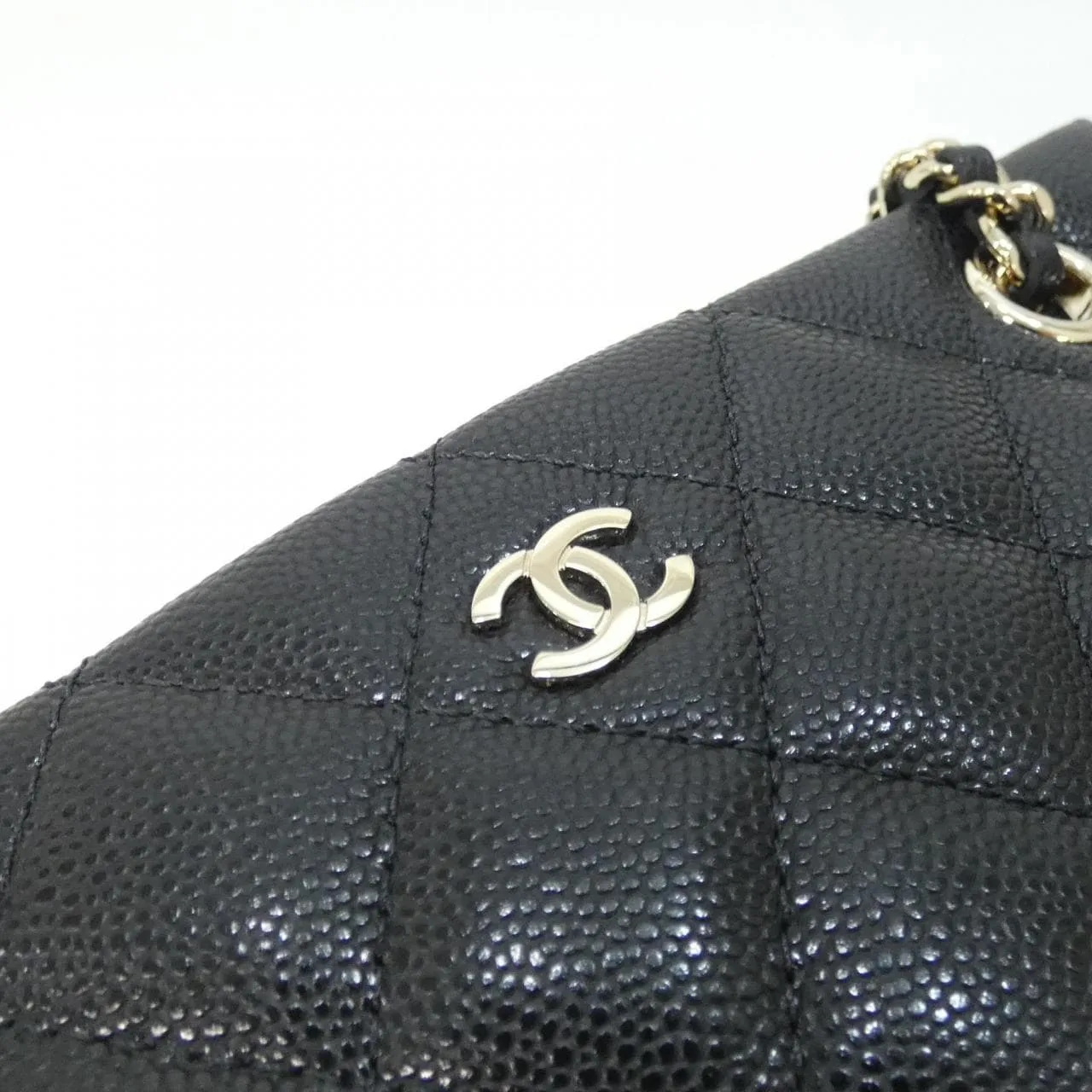 CHANEL Timeless Classic AP4423 Wallet Grained Calfskin Black Grained Calfskin Rank A - Thumbnail 4