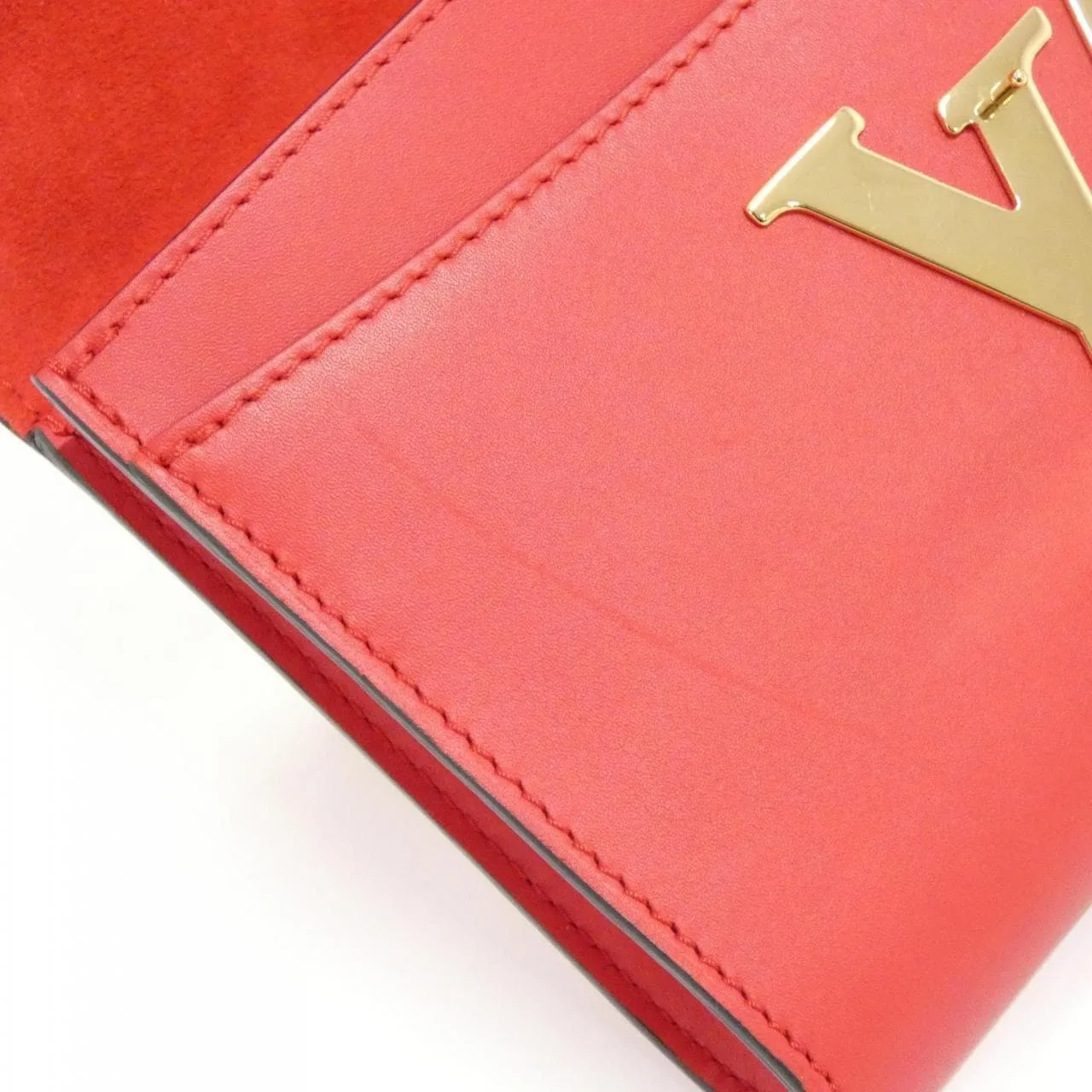 LOUIS VUITTON Pochette M41280 Shoulder Rouge 中古品A - 縮圖 5