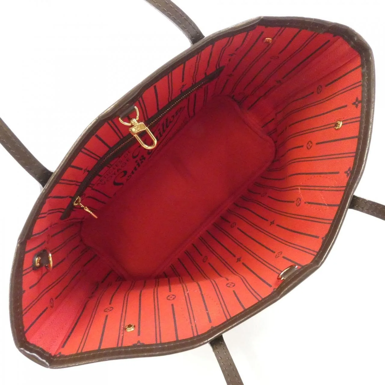 LOUIS VUITTON Neverfull N51109 Tote Damier Black Damier Rank B - Thumbnail 9