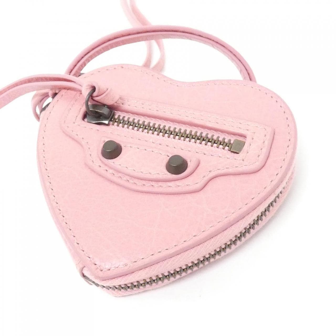 BALENCIAGA 819666 2ABEK Key Case Lambskin 2