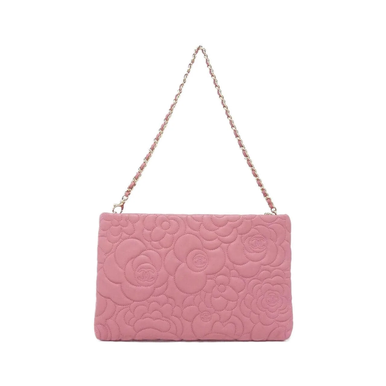 CHANEL 69312 Shoulder Lambskin Pink Lambskin Rank A - Thumbnail 2