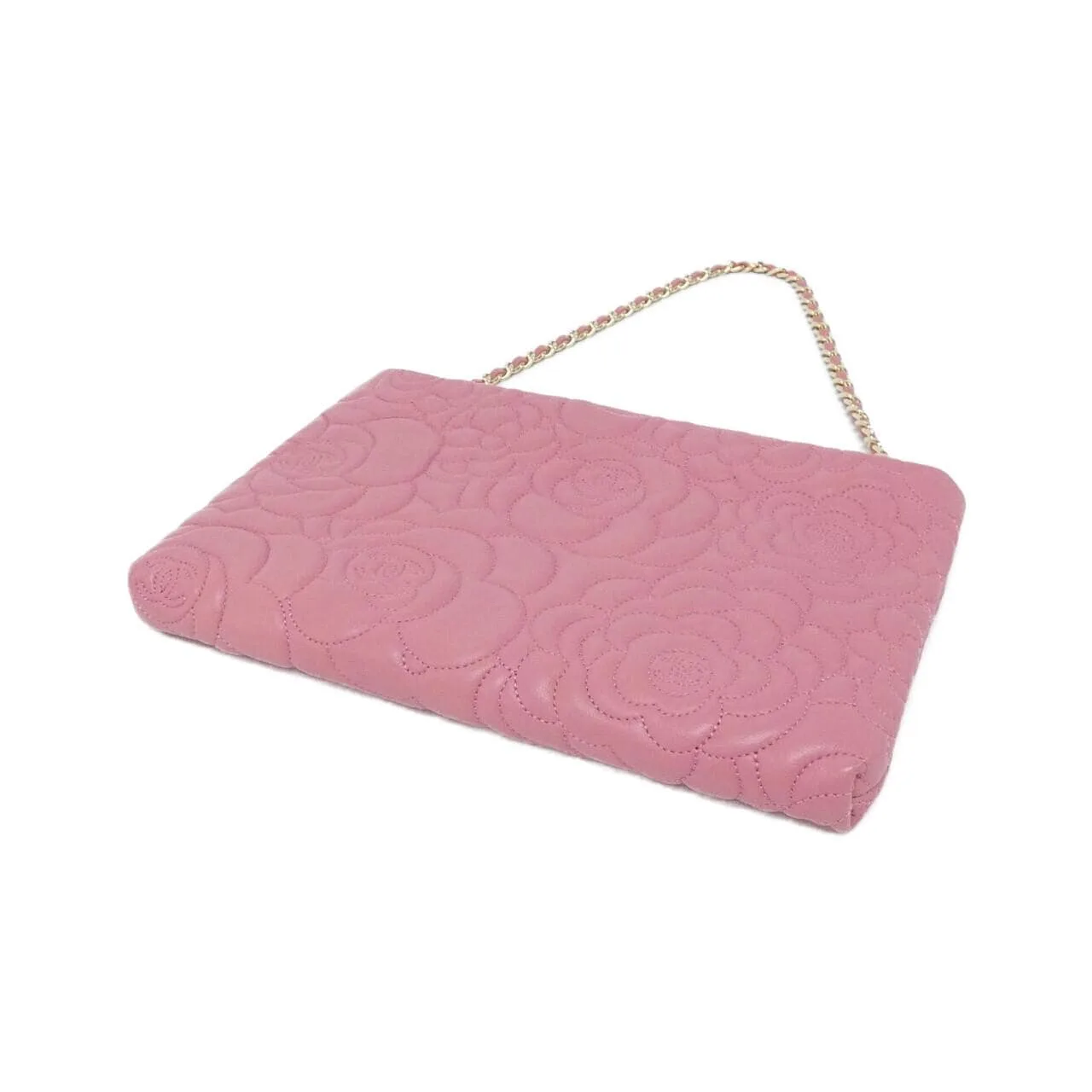 CHANEL 69312 Shoulder Lambskin Pink Lambskin Rank A - Thumbnail 3