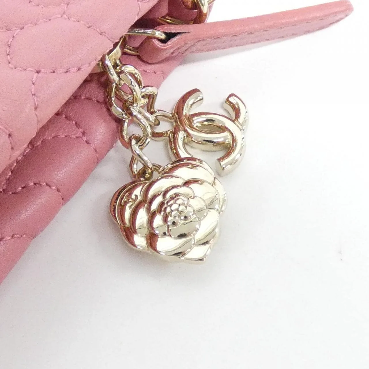 CHANEL 69312 Shoulder Lambskin Pink Lambskin Rank A - Thumbnail 4