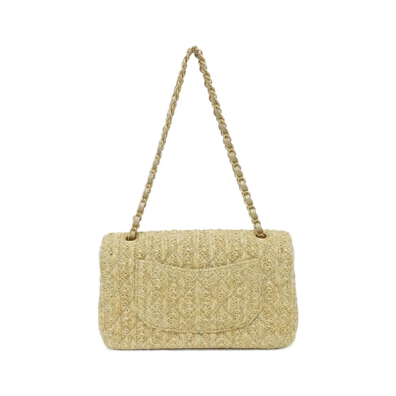 CHANEL Matelasse 1112 Shoulder Canvas Beige Canvas Rank A - Thumbnail 2