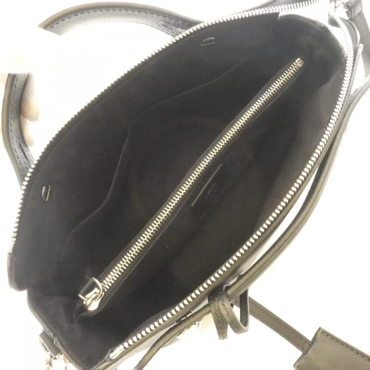 FENDI By The Way 8BL146 1D5 Handbag 黑色 中古品A - 縮圖 7