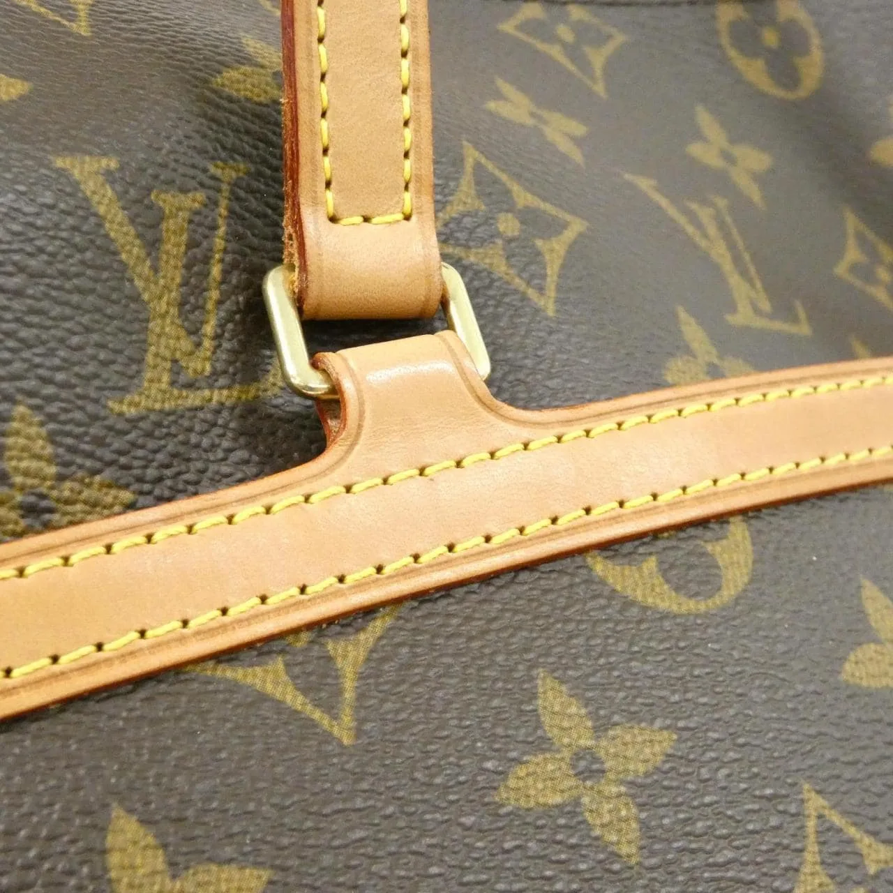 LOUIS VUITTON M51141 Shoulder Monogram 黑色 Monogram 中古品A - 縮圖 5