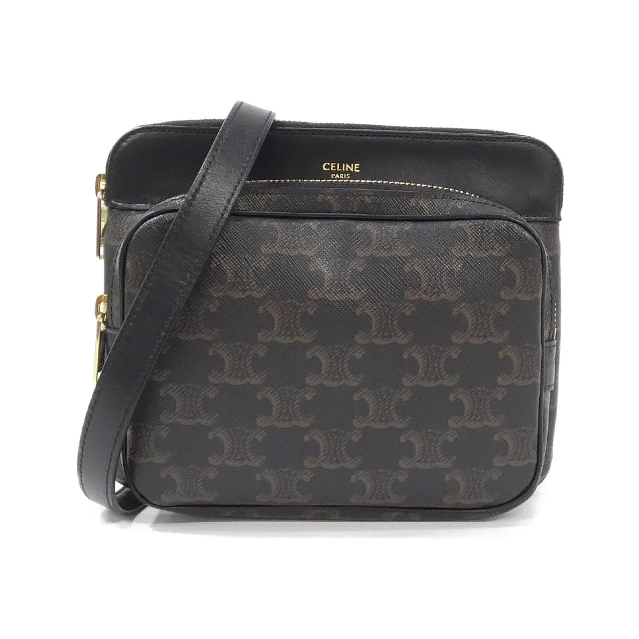 CELINE Triomphe 194282CAA Shoulder Canvas