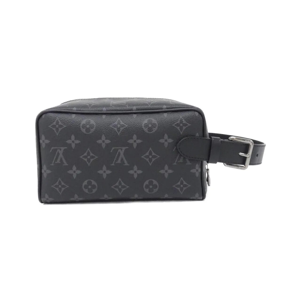 LOUIS VUITTON Eclipse M83113 Pouch Monogram Black Monogram Rank A - Thumbnail 2
