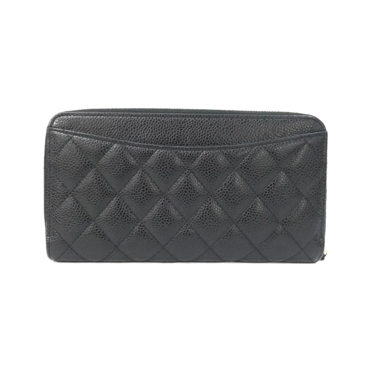 CHANEL Timeless Classic AP0242 Wallet Grained Calfskin 黑色 荔枝紋牛皮 中古品A - 縮圖 2
