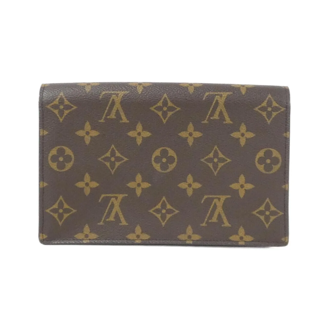 LOUIS VUITTON M69578 Wallet Monogram 黑色 Monogram 中古品A - 縮圖 2