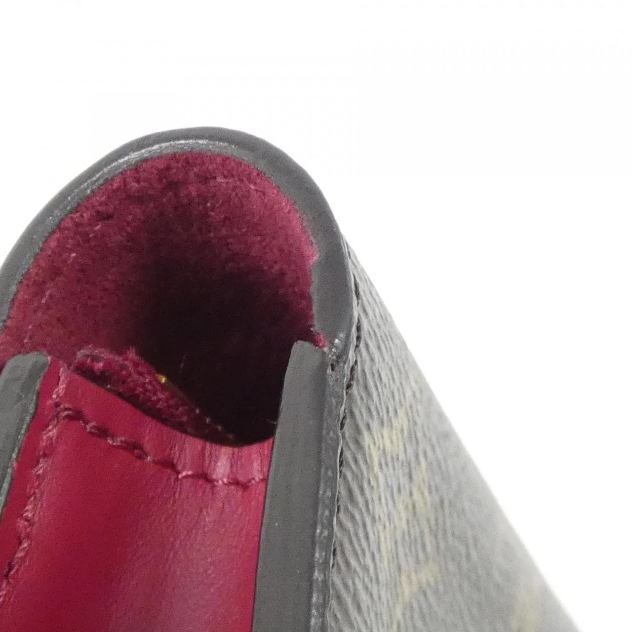 LOUIS VUITTON M69578 Wallet Monogram 黑色 Monogram 中古品A - 縮圖 7