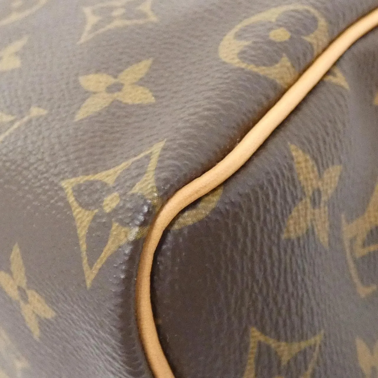 LOUIS VUITTON Speedy M41113 Boston Monogram 黑色 Monogram 中古品A - 縮圖 2