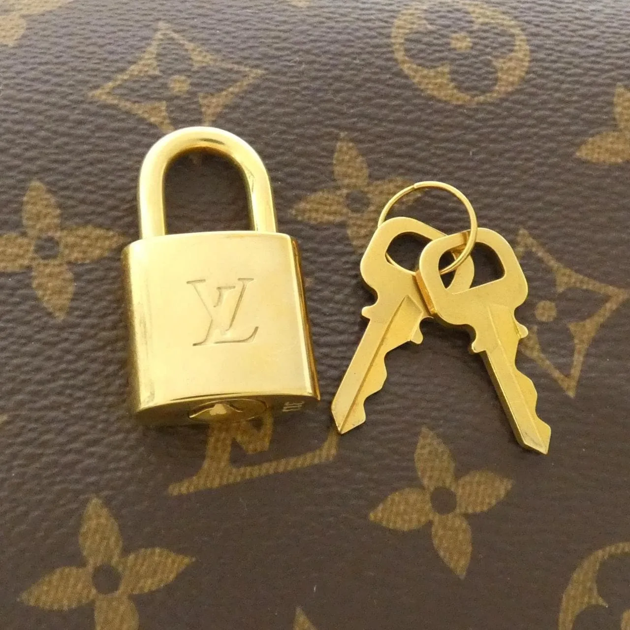 LOUIS VUITTON Speedy M41113 Boston Monogram 黑色 Monogram 中古品A - 縮圖 3