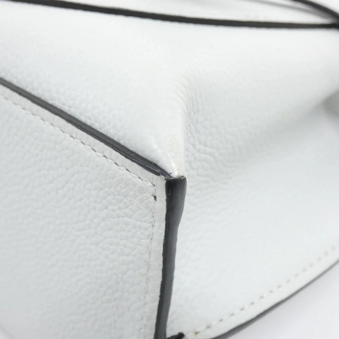 LOEWE Gate 321 12 Z99 手提包 黑色 中古品A - 縮圖 3