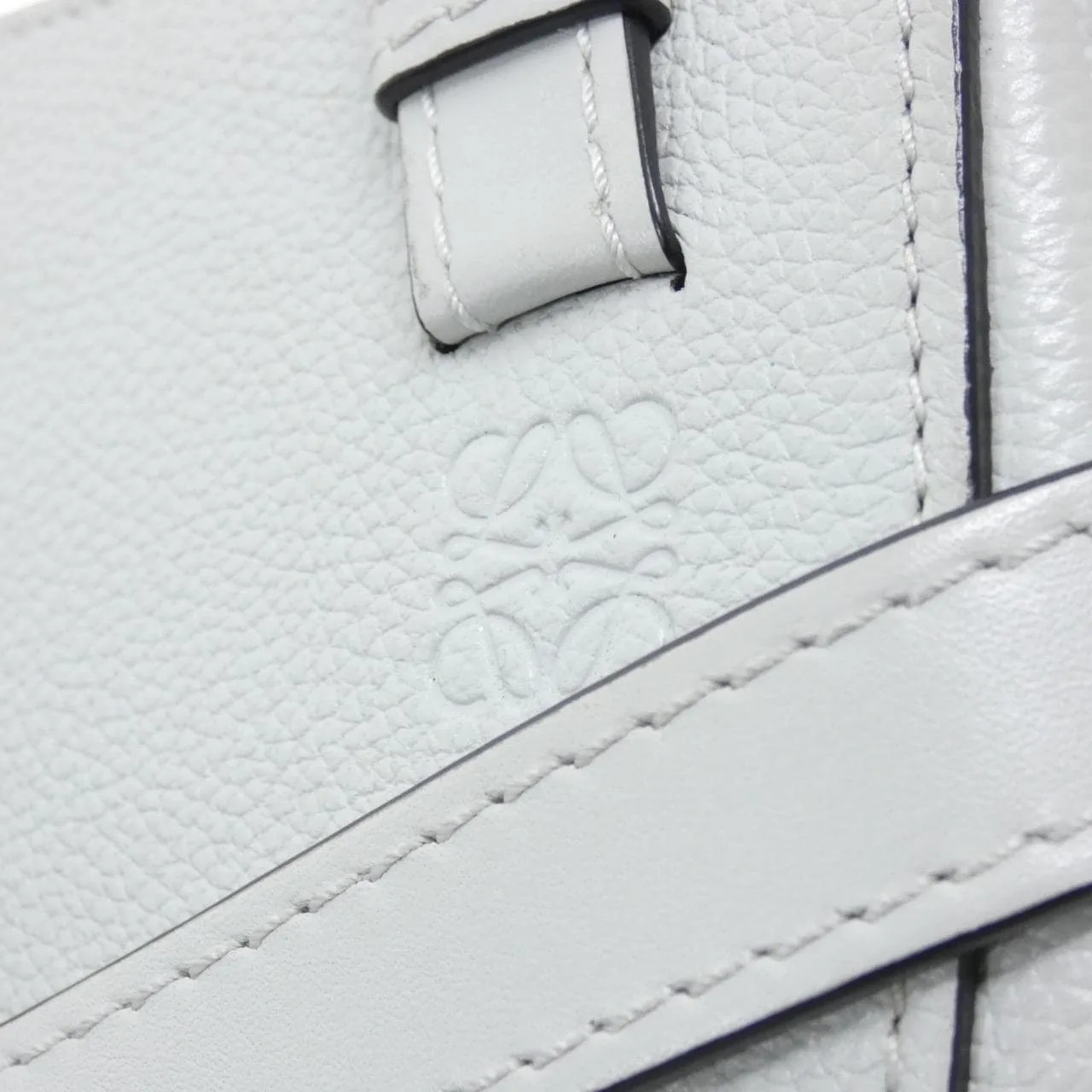 LOEWE Gate 321 12 Z99 手提包 黑色 中古品A - 縮圖 4