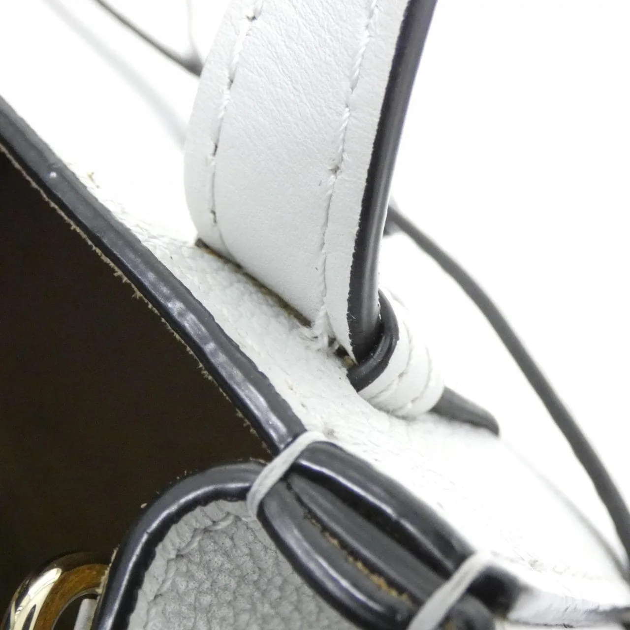 LOEWE Gate 321 12 Z99 手提包 黑色 中古品A - 縮圖 6