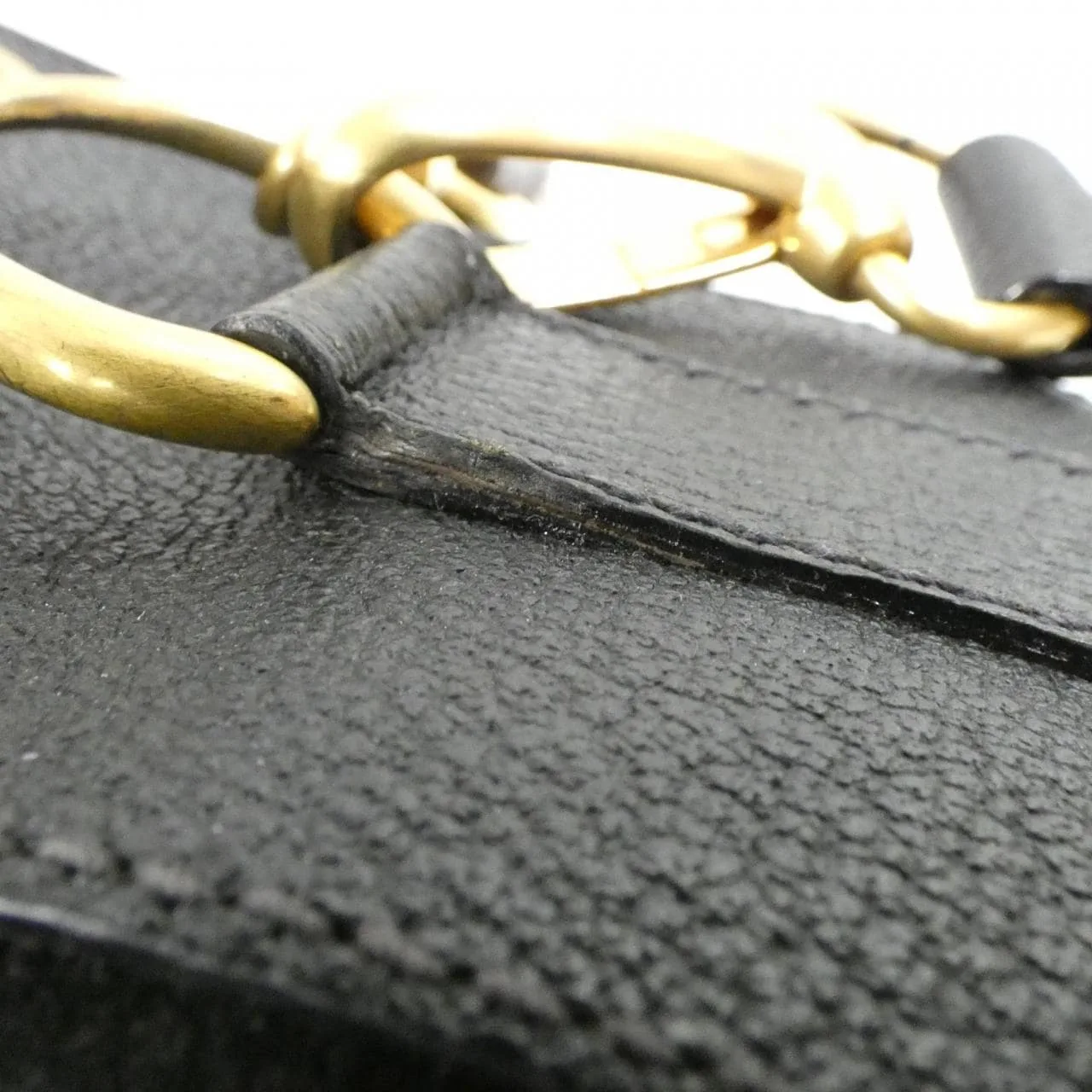 GUCCI 001 2865 Handbag Leather