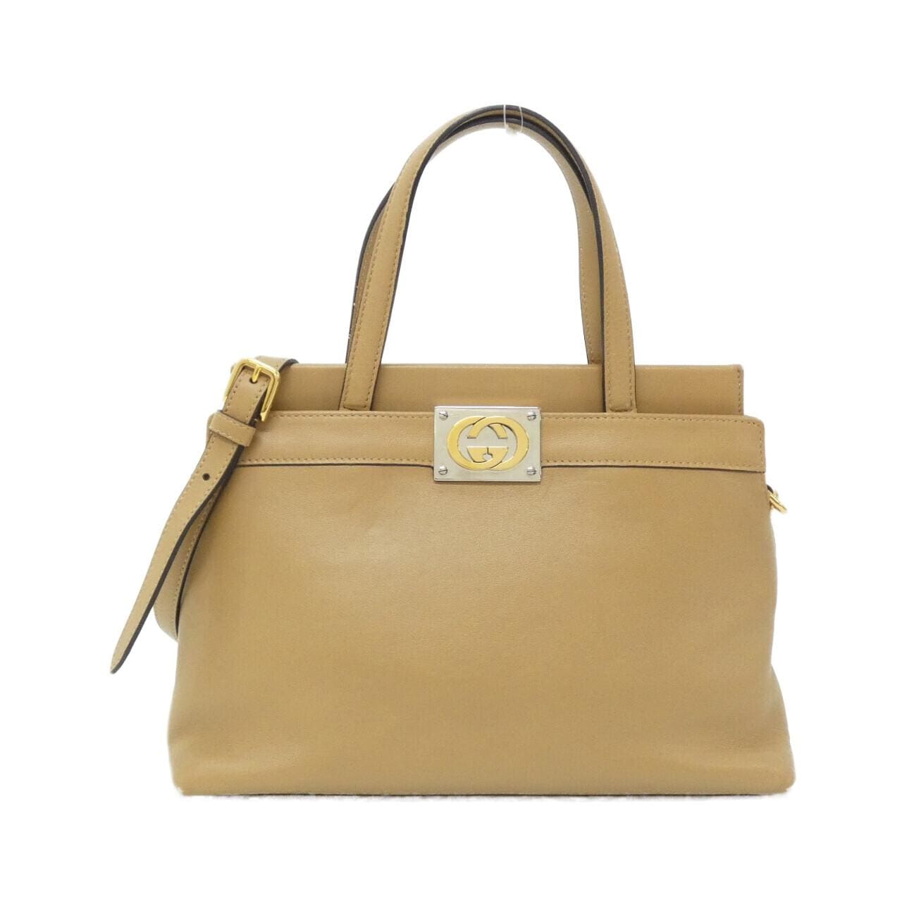 GUCCI 631663 1W10X 手提包 皮革