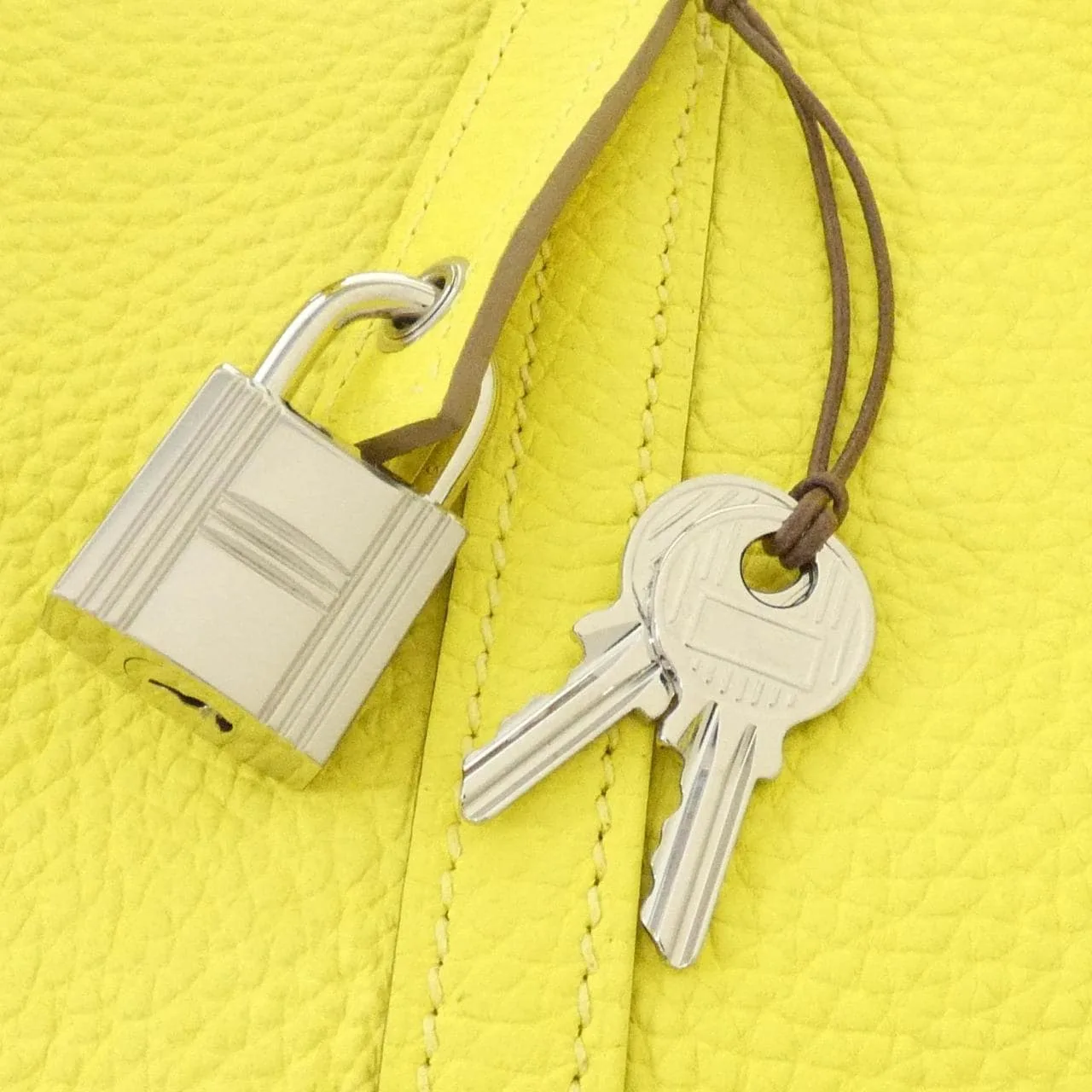 HERMES Picotin 056289CK Handbag Clemence Black Clemence Leather Rank A - Thumbnail 4