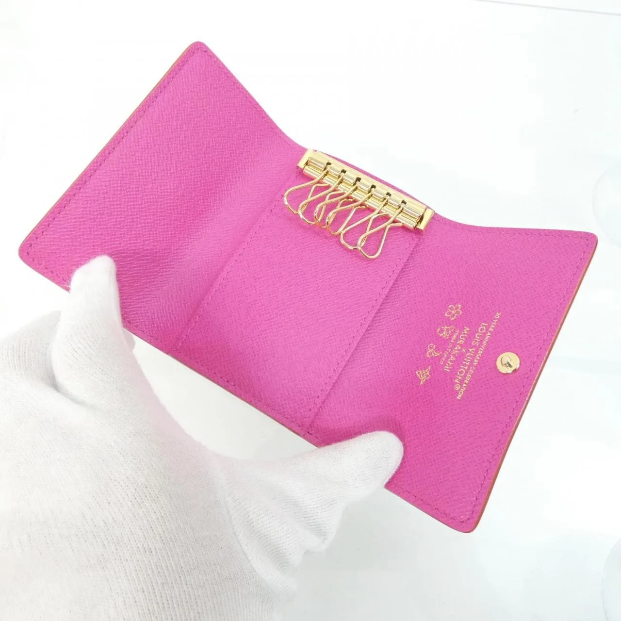 LOUIS VUITTON M14092 Key Case Canvas