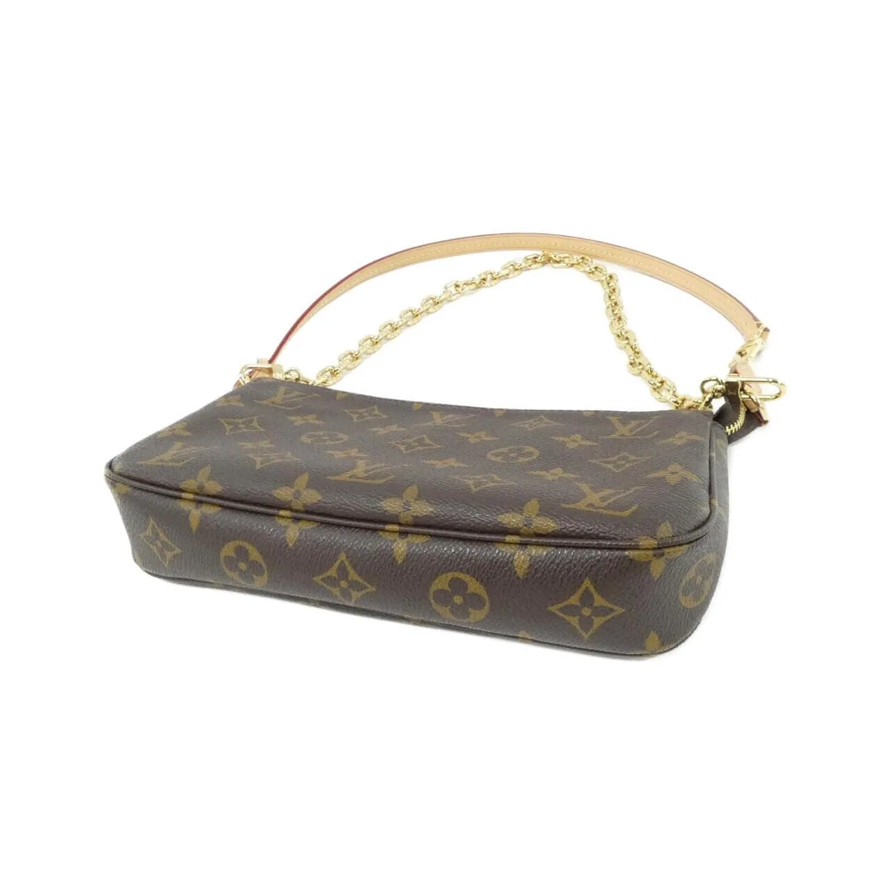 LOUIS VUITTON Pochette M82766 Pochette Monogram 黑色 Monogram 中古品A - 縮圖 2