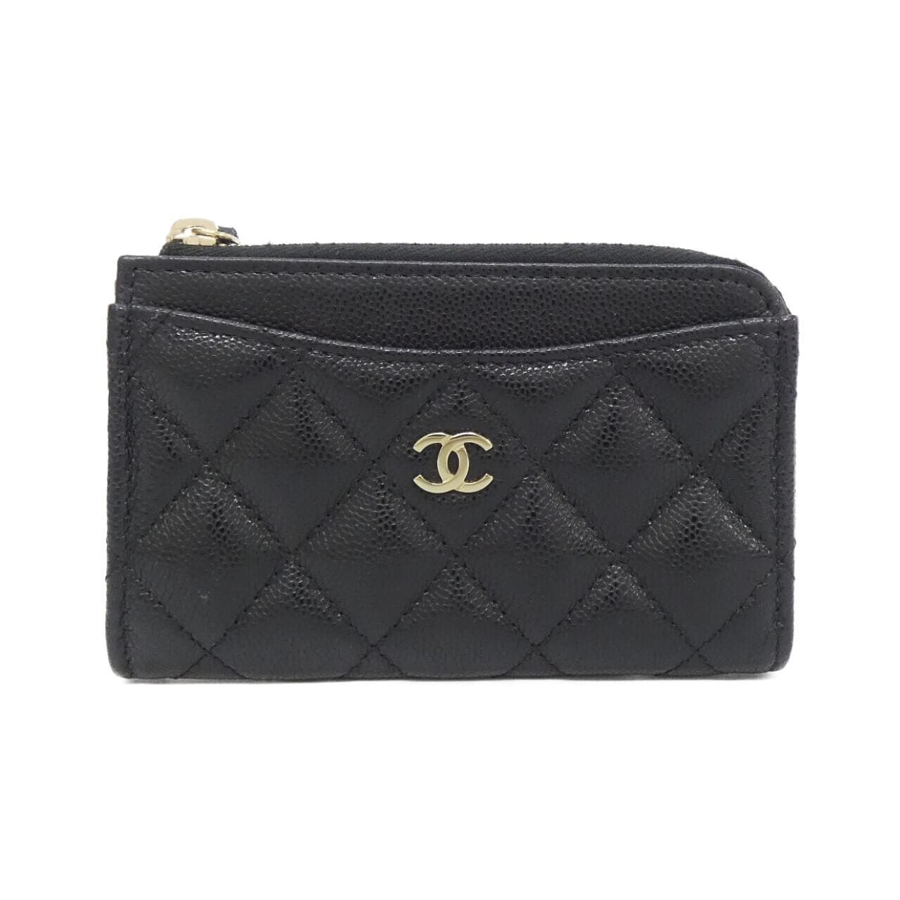 CHANEL Timeless Classic AP3179 Card Case Grained Calfskin