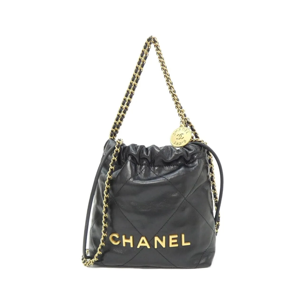 CHANEL Chanel 22 AS3980 Handbag Black