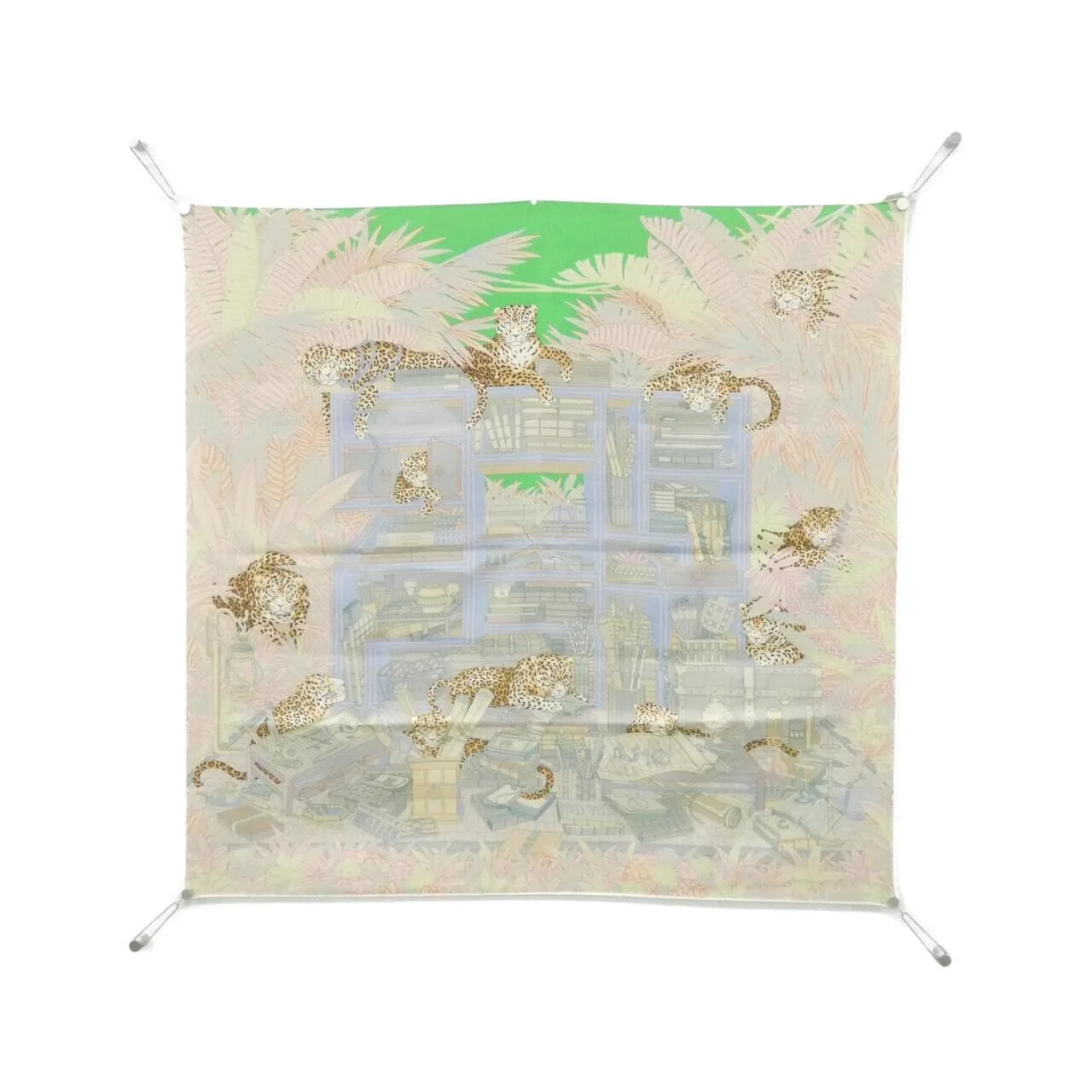 HERMES 904042S Scarf Black Rank A - Thumbnail 2