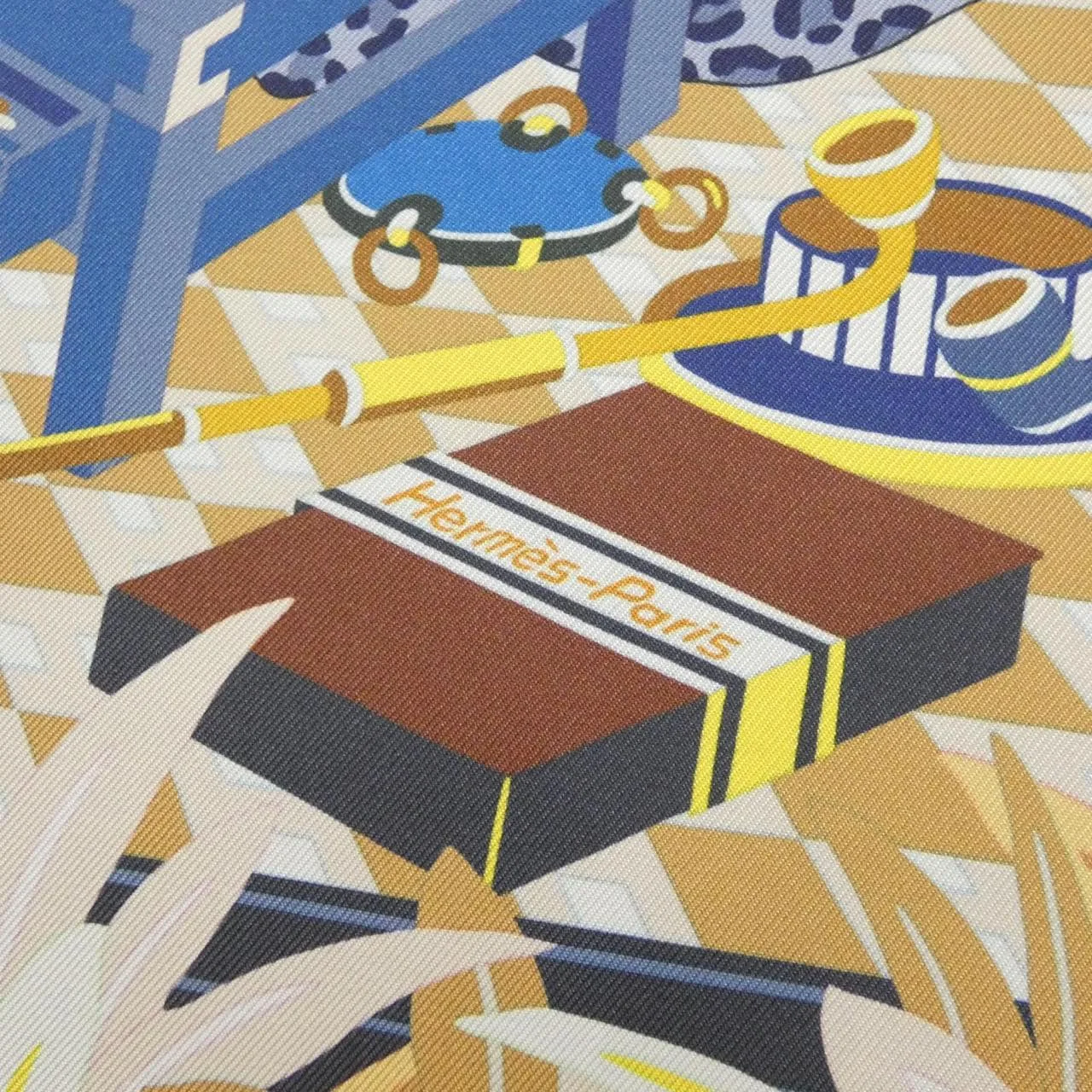 HERMES 904042S Scarf Black Rank A - Thumbnail 3