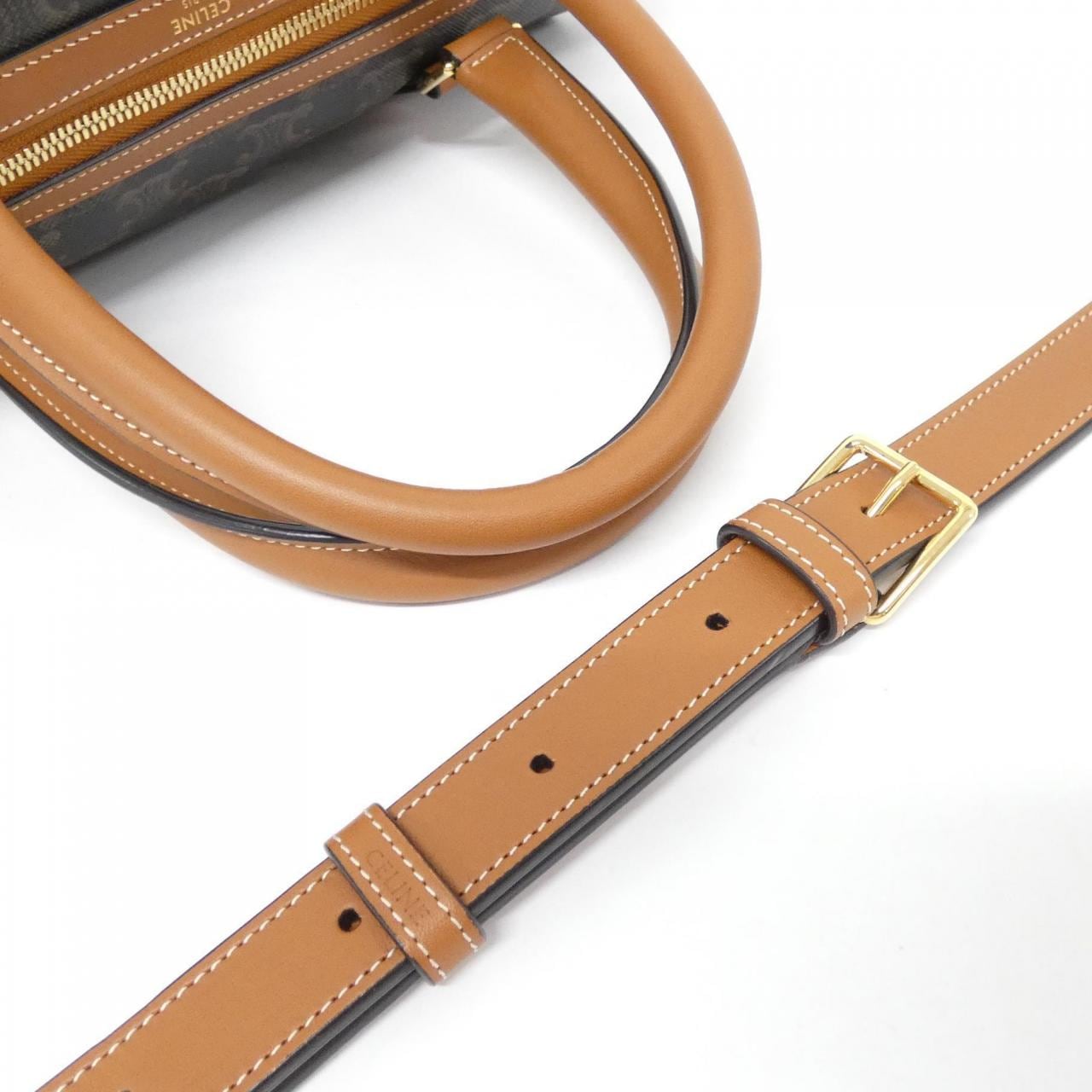 CELINE Cabas 190372CAS Boston Canvas 5
