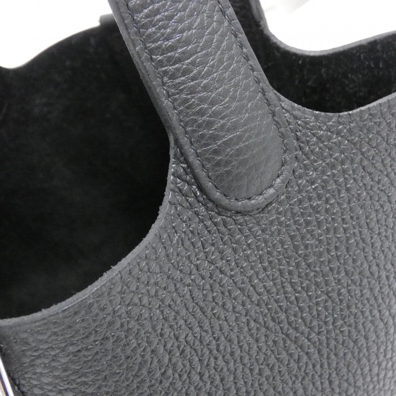 HERMES Picotin 056289CK Handbag Clemence 4