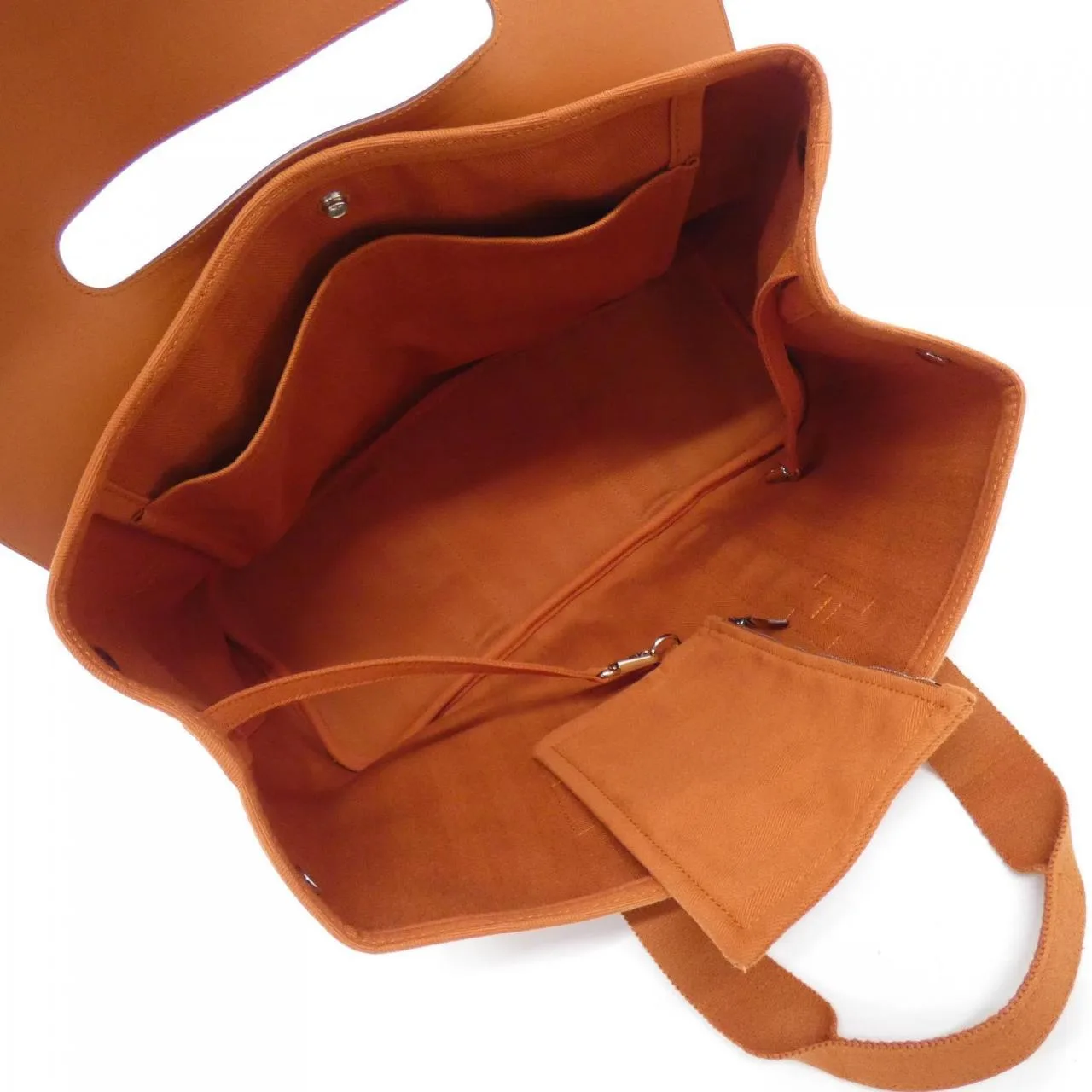 HERMES Valparaiso 200219M Handbag Black Rank A - Thumbnail 7