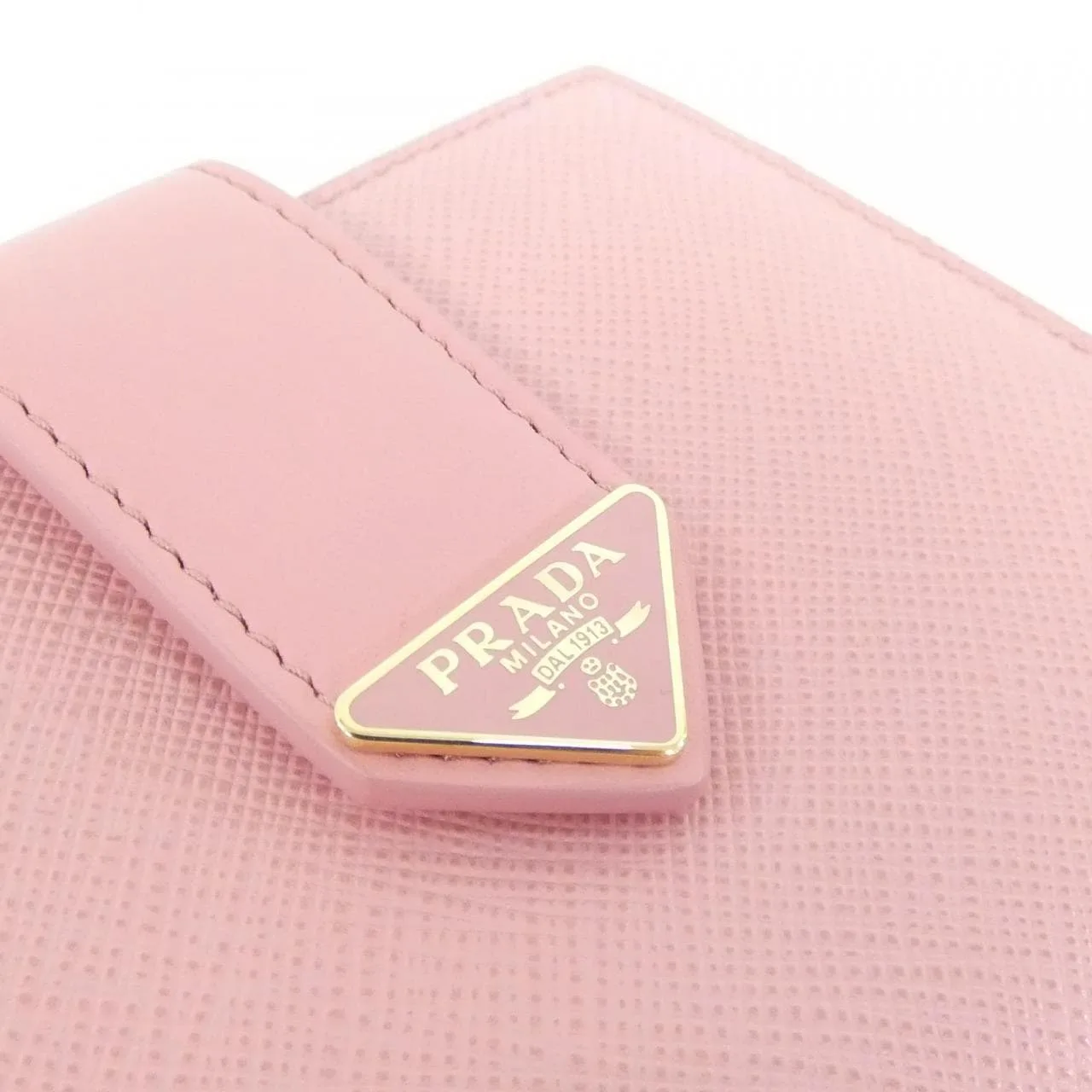 PRADA 1MV204 Wallet 黑色 中古品A - 縮圖 3
