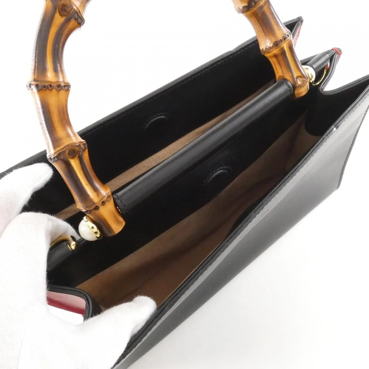 GUCCI 459076 DVU1G Handbag Leather