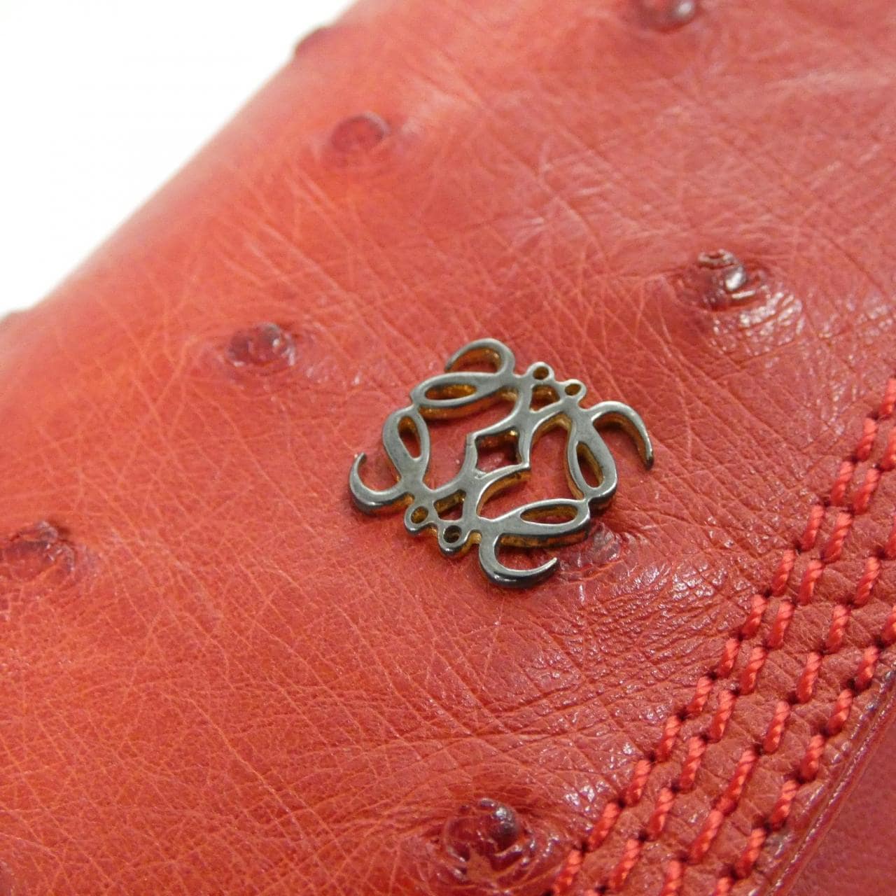 LOEWE Shoulder Ostrich 4