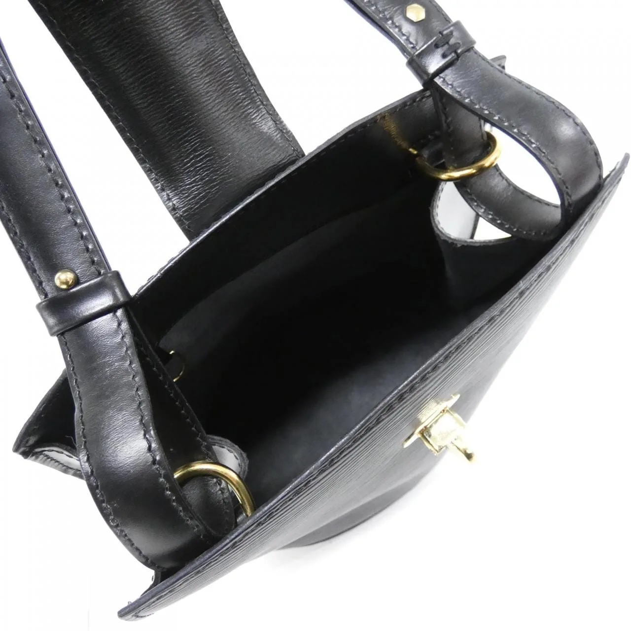 LOUIS VUITTON M52252 Shoulder Epi Black Epi Rank A - Thumbnail 8